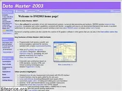 Sites similar to datamaster2003.com