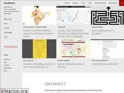 Sites similar to datameet.org