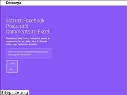 Sites similar to dataoryx.com