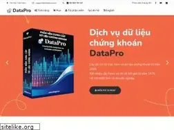 Sites similar to datapro.vn
