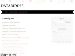 Sites similar to datariddle.wordpress.com