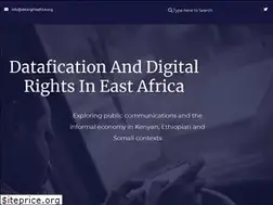 Sites similar to datarightsafrica.org
