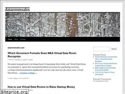 Sites similar to dataroomsales.com