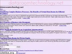 Sites similar to dataroomtechnology.net
