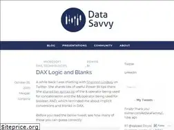 Sites similar to datasavvy.me