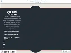 Sites similar to datasciencecareer.wordpress.com