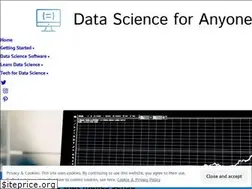 Sites similar to datascienceforanyone.com