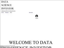 Sites similar to datascienceinvestor.com