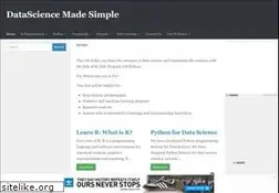 Sites similar to datasciencemadesimple.com