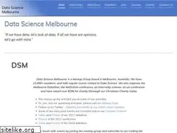 Sites similar to datasciencemelbourne.com