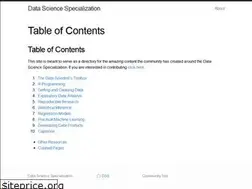 Sites similar to datasciencespecialization.github.io