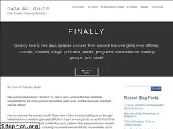 Sites similar to datasciguide.com