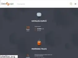 Sites similar to datascript.cz