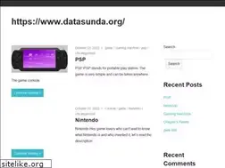 Sites similar to datasunda.org