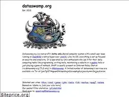 Sites similar to dataswamp.org