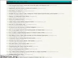 Sites similar to datatau.net