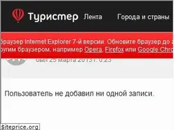 Sites similar to datatest.tourister.ru