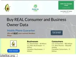Sites similar to datatoleads.com