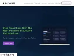 Sites similar to datavisor.com