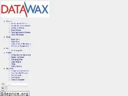 Sites similar to datawax.com