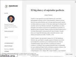 Sites similar to dataworld.blog