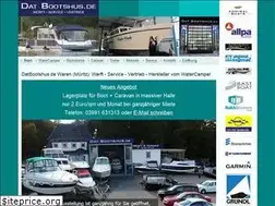 Sites similar to datbootshus.de