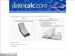 Sites similar to datecalc.com.au