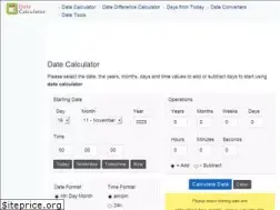 Sites similar to datecalculator.org