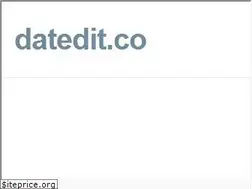 Sites similar to datedit.com