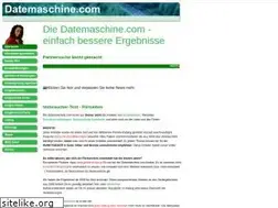 Sites similar to datemaschine.com