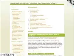 Sites similar to daten-speicherung.de