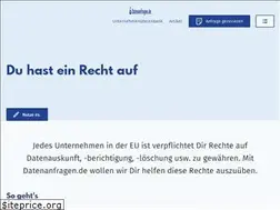 Sites similar to datenanfragen.de