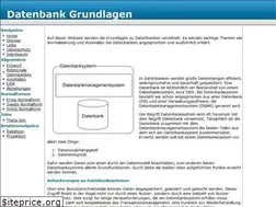 Sites similar to datenbank-grundlagen.de