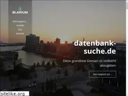 Sites similar to datenbank-suche.de