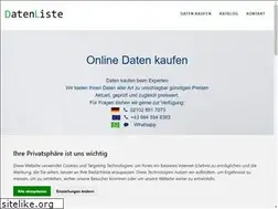 Sites similar to datenliste.net