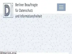 Sites similar to datenschutz-berlin.de