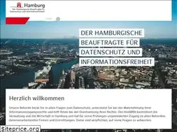 Sites similar to datenschutz-hamburg.de