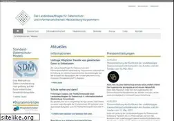 Sites similar to datenschutz-mv.de
