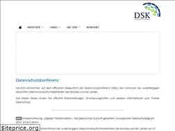 Sites similar to datenschutzkonferenz-online.de