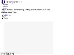 Sites similar to dateperfect.com