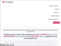 Sites similar to dates-concours.ma