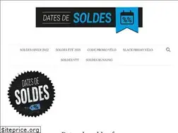 Sites similar to dates-de-soldes.fr