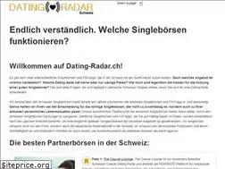 Sites similar to dating-radar.ch