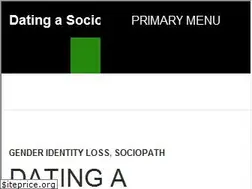 Sites similar to datingasociopath.com