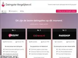 Sites similar to datingsite-vergelijken.nl