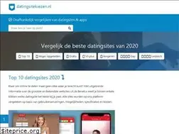 Sites similar to datingsitekiezen.nl