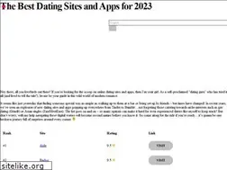 Sites similar to datingsitescritique.com