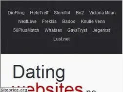 Sites similar to datingwebsites.no