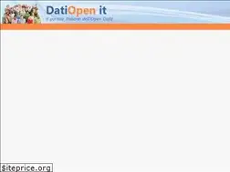 Sites similar to datiopen.it