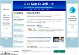 Sites similar to datkanikzelf.nl